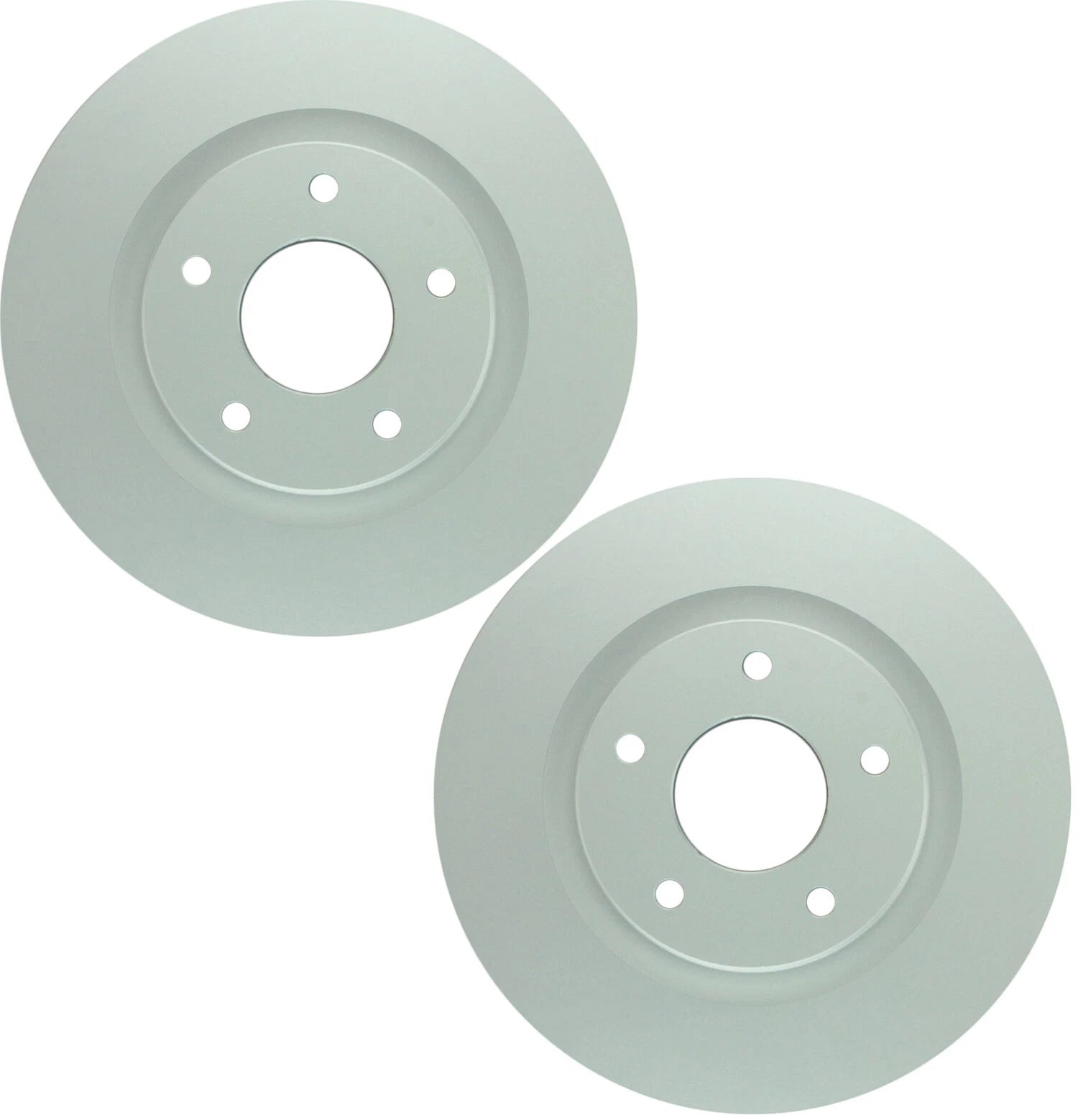 Set of 2 Bosch QuietCast Front Brake Disc Rotors for Dodge Jeep Mitsubishi Chrysler