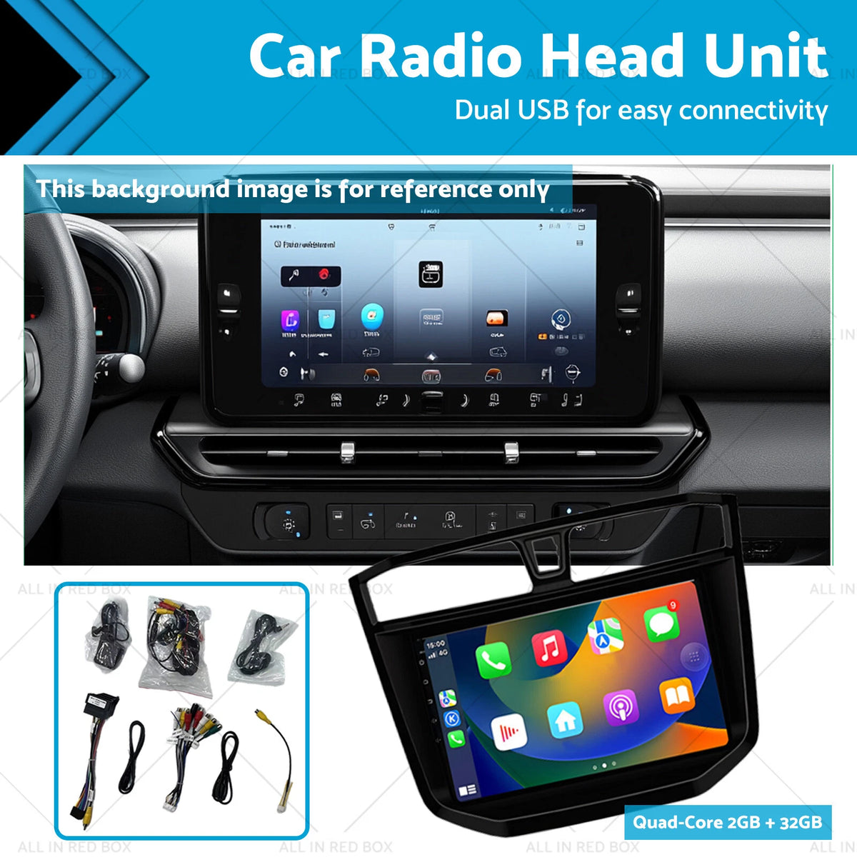 Android 13 CarPlay GPS Stereo Radio for LDV T60 (2017–2020)