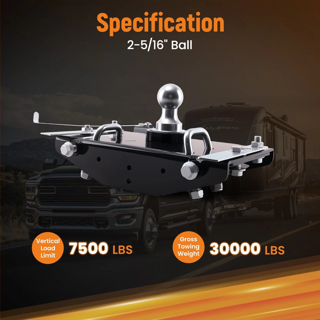 Gooseneck Hitch for Dodge Ram 2500 3500 (2019-2025)