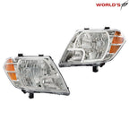 Set of 2 Headlights for Nissan Frontier (2009–2021)