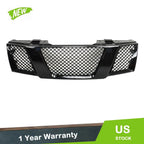 Front Grill for Nissan Frontier (2005–2008) Mesh Gloss Black QH-NI-002