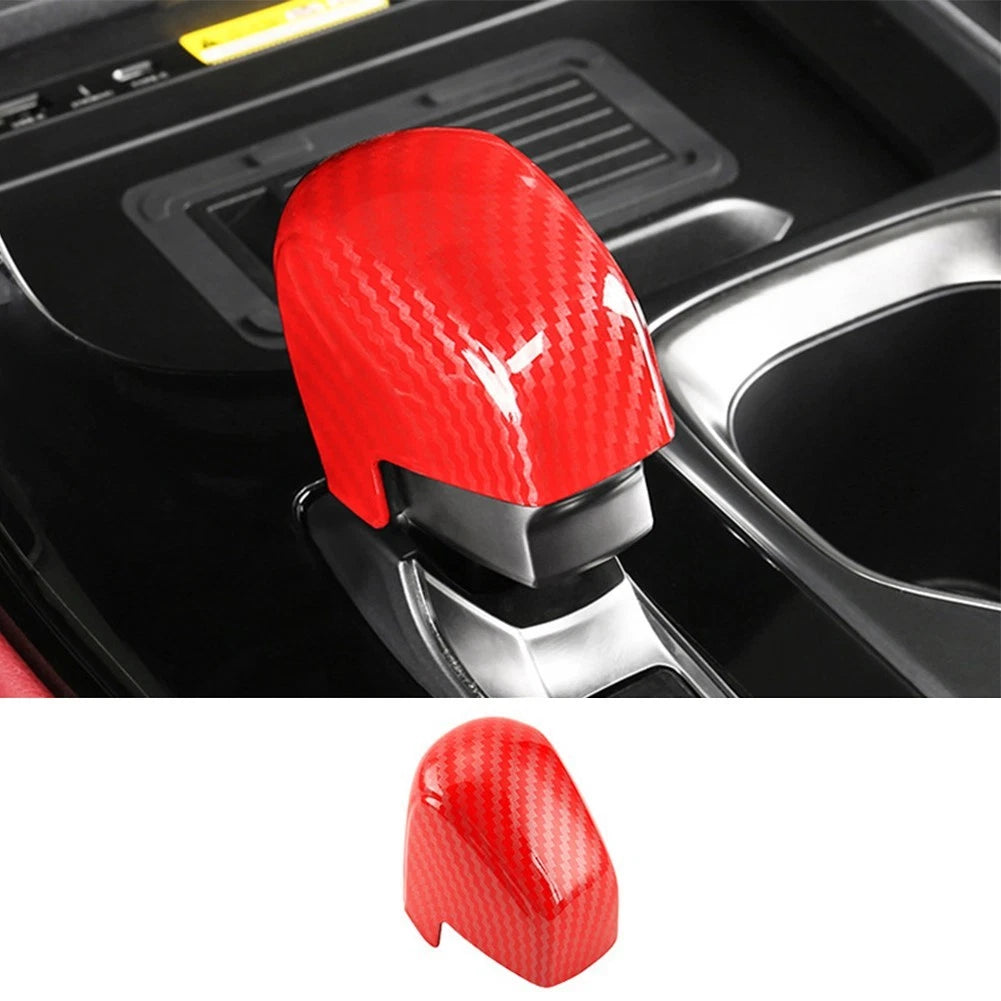 ABS Carbon Fiber Gear Shift Knob Trim for Lexus RX350 500h (2023–2024)