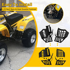 Heel Guards Footrest for Yamaha Banshee 350 (1990–2006) Left Right Nerf Bar