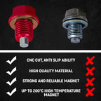 M14x1.5mm Magnetic Oil Drain Plug for Universal Cars