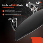 Front Driver Door Handle for Kia Rio (2003-2005) Black Manual Locks