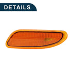 1 Pc Left Front Bumper Side Marker Light Cover for Mercedes-Benz (2003–2009)
