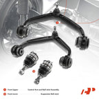 Set of 4 Control Arms and Ball Joints for Chevy Silverado