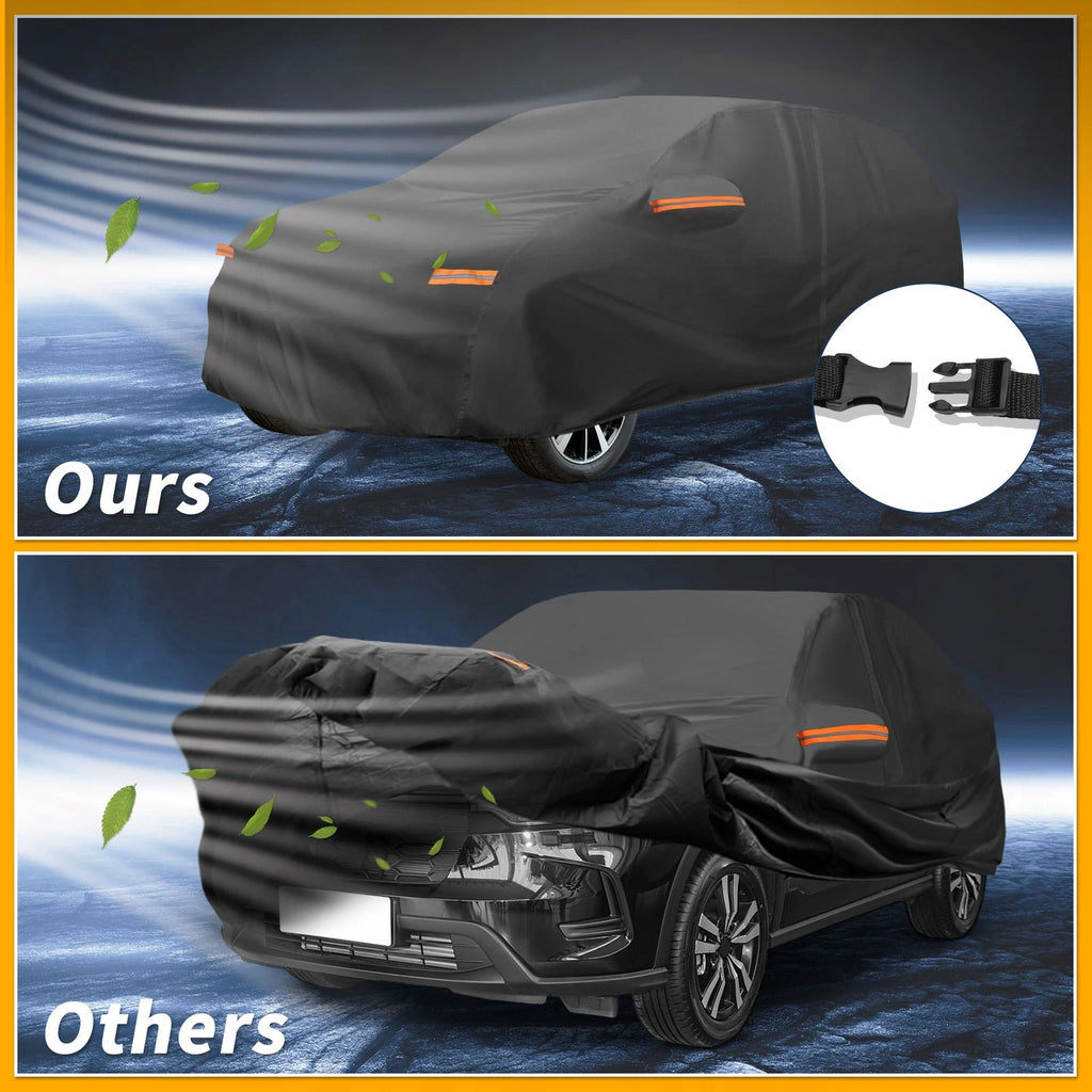 Waterproof All Weather Car Cover for Honda HR-V (2016–2023) 190T-PU Zipper