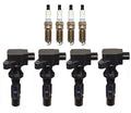 Set of 4 Ignition Coils for Ford Mercury L4 (Denso)