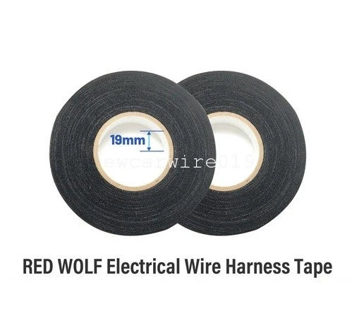 Set of 4 Wire Loom Tape for Automotive Wiring Insulation