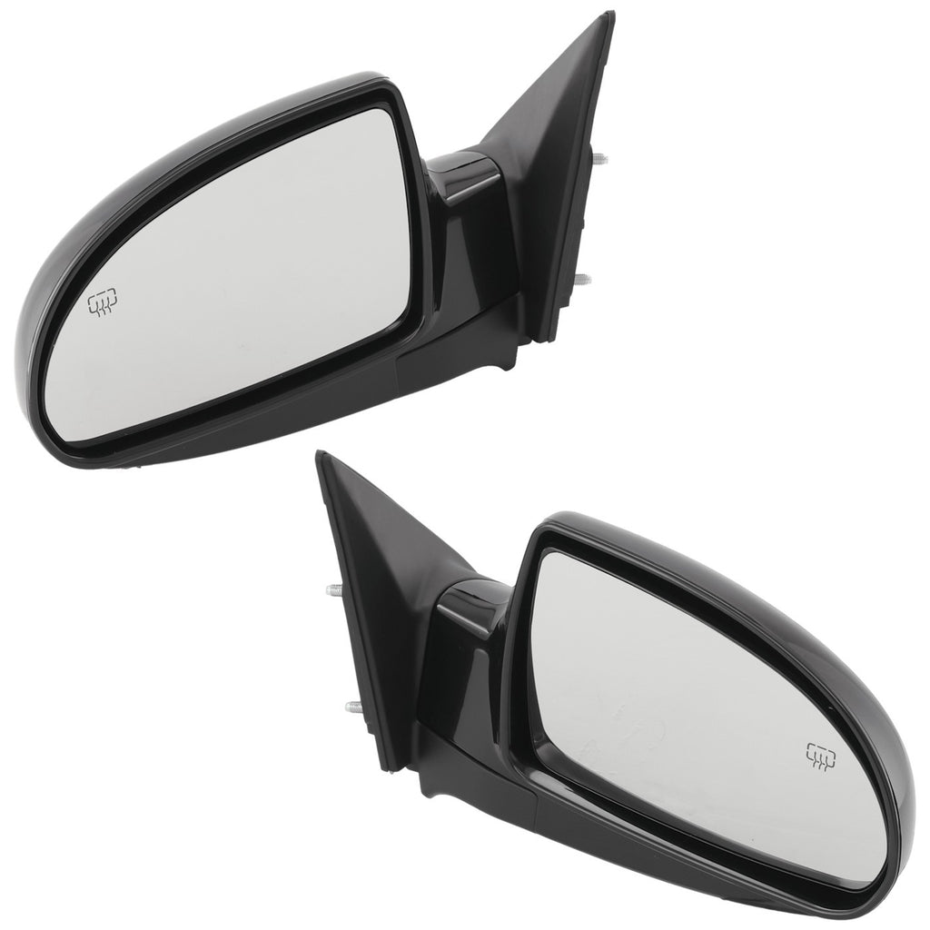 Set of 2 Heated Mirrors for Sedan (Driver & Passenger Side)