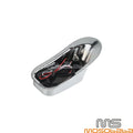Chrome Red LED Tombstone Brake Tail Light for Harley Cafe Racer Chopper