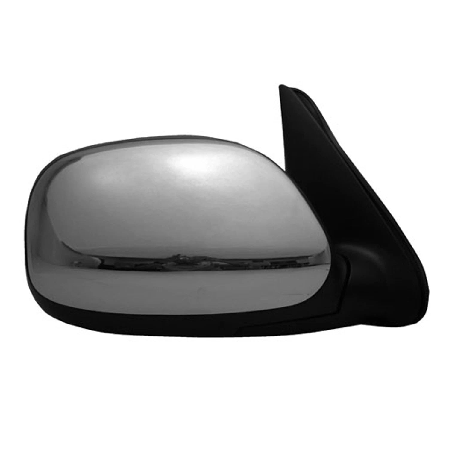 Replacement Chrome Passenger Side Power Door Mirror w/Heated Glass