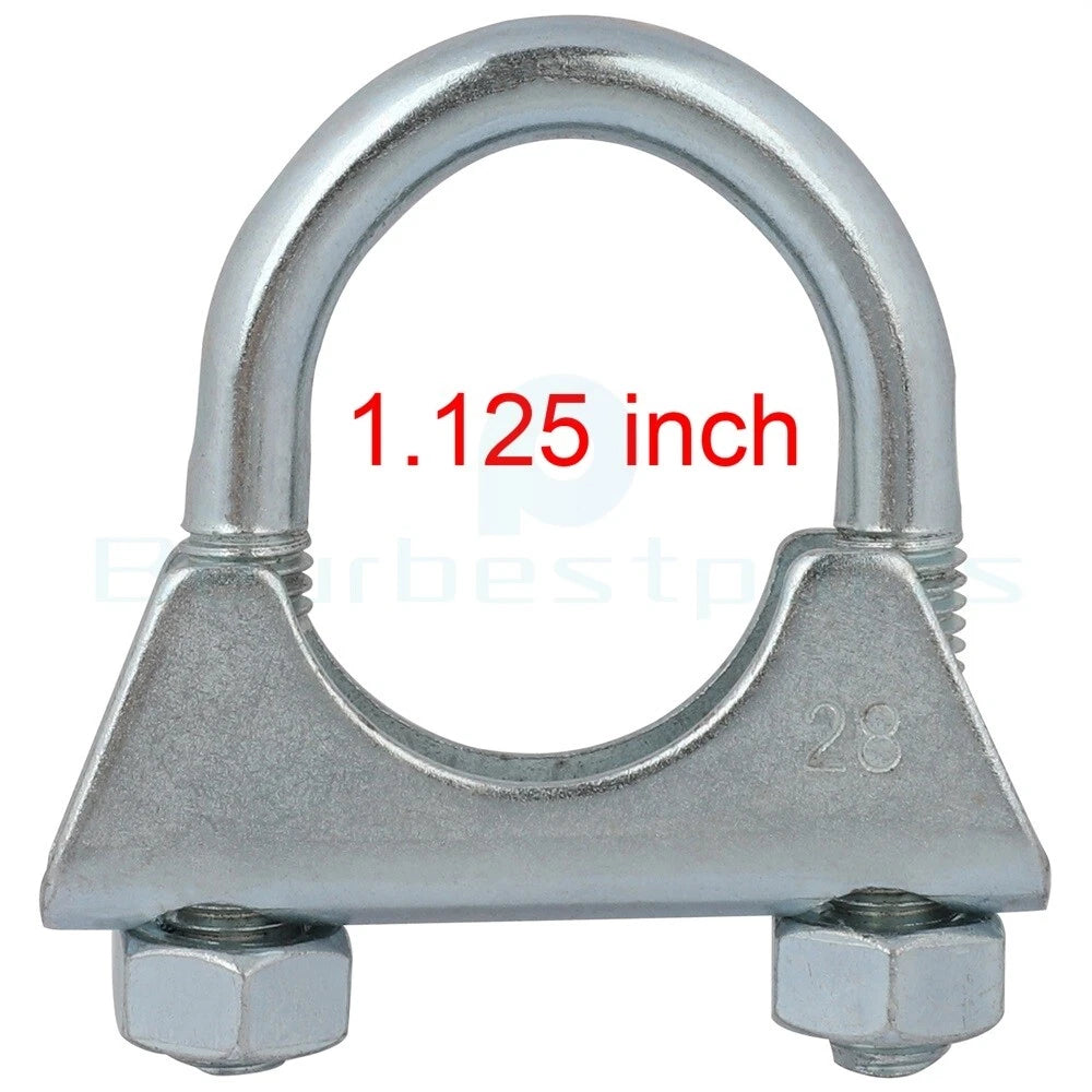 U-Bolt Clamp for Exhaust Pipe (1 1/8" 1.125")