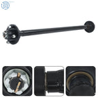2000 lbs 44" Hub Face Trailer Axle with U-Bolt Kit for Boat RV Utility