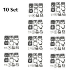 10x Carburetor Rebuild Kit for Walbro K10-WZ K1-WZ WZ