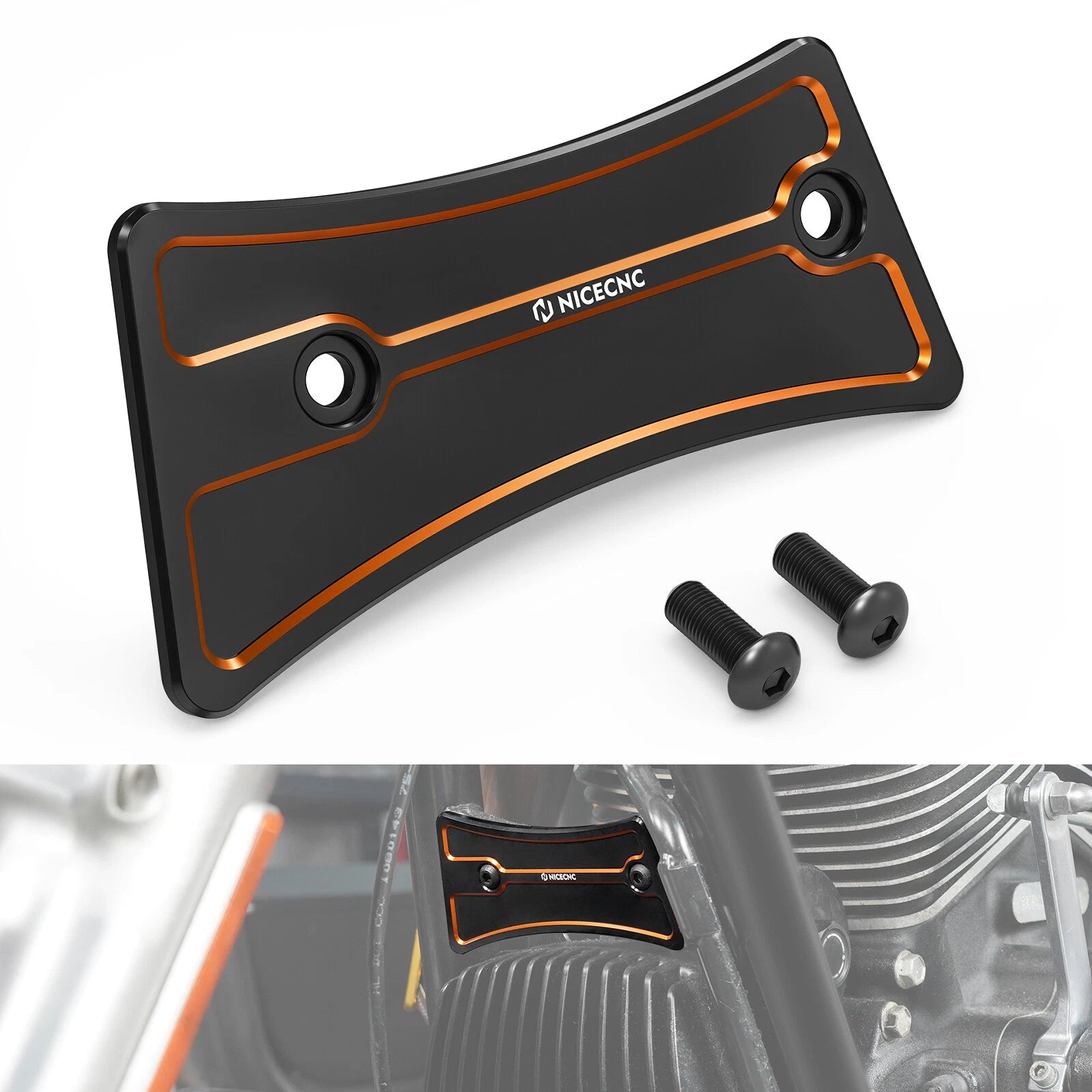 Frame Downtube Crossbrace Plate for Harley Street Glide FLHX FLHXS (2017–2023)