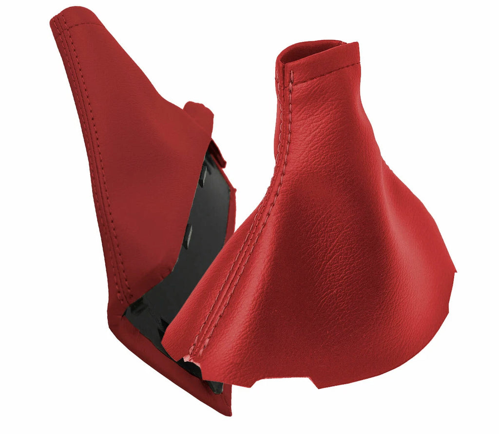 Manual and E Brake Boot Cover for Subaru BRZ Scion GRS Toyota (2013–2020) Red