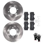 Front Brake Rotors & Pads Kit for Toyota Tundra (2000–2006) S31267 D976