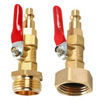 Brass Blowing Water Adapter for Gardens & RVs