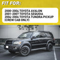 Inside Interior Door Handle for Toyota Sequoia Tundra (2001–2007) Gray