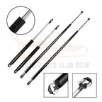 Set of 4 Hood and Hatch Lift Supports for Chevrolet Camaro (1982–1992)