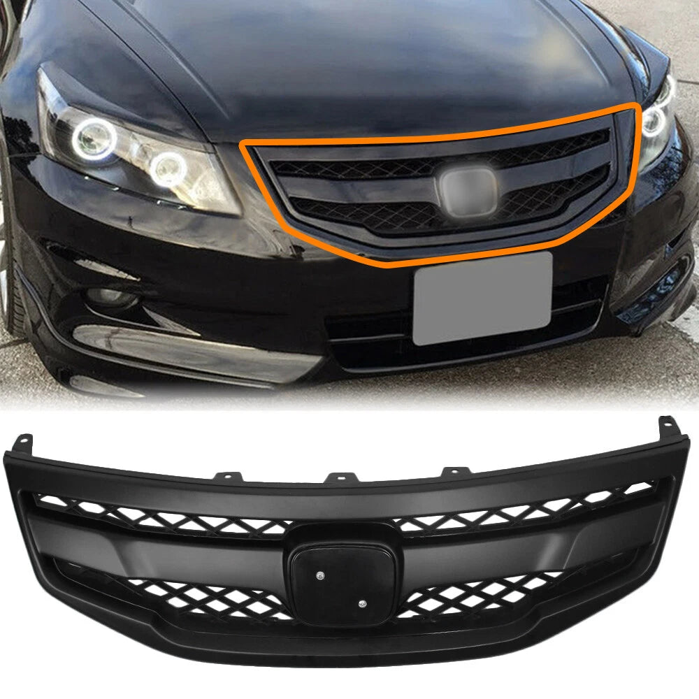 Front Bumper Mesh Grill for Honda Accord 4DR Sedan (2011–2012)