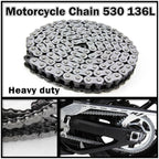 530 136 Links Drive Chain for Triumph Tiger 955 (2001–2006)