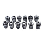 12Pc ER25 Spring Collet Set for CNC Milling Lathe Engraving Machine