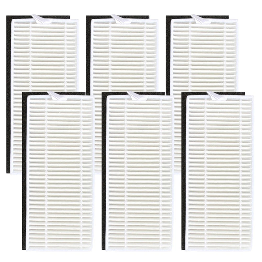 6 Pack Replacement Filters for Loorow AT800 Robot Vacuum