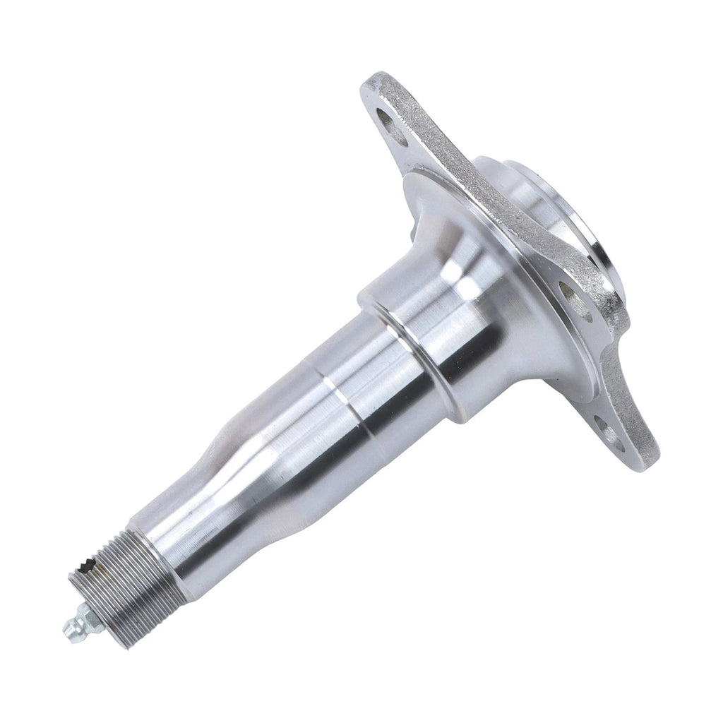 Weld-On Round Spindle with Brake Flange and Trailer Bearing Kit for Trailers