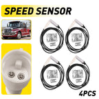 4X ABS Wheel Speed Sensor 970-5012 for Volvo VNL Mack CHU CXU (2000–2023)