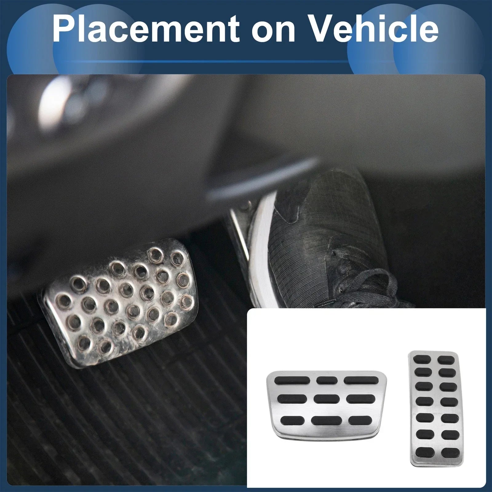 Automatic Footrest Pedals Cover for Hyundai Accent (2011-2019)