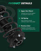 Front Complete Struts w/ Springs Assembly for Chevrolet Cobalt (2005–2010)