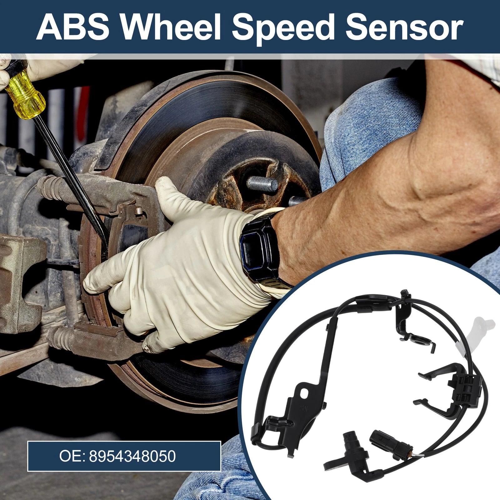 ABS Wheel Speed Sensor No. 8954348050 for Lexus RX350 (2010–2015) Front Left
