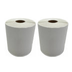 Set of 2 Direct Thermal Shipping Labels for Zebra eParcel (100x150mm)