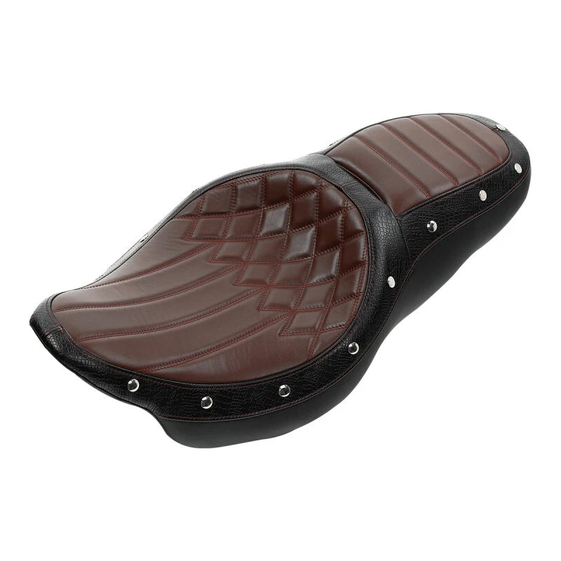 Driver Passenger Seat for Harley Davidson Touring Electra Glide (2009–2023)