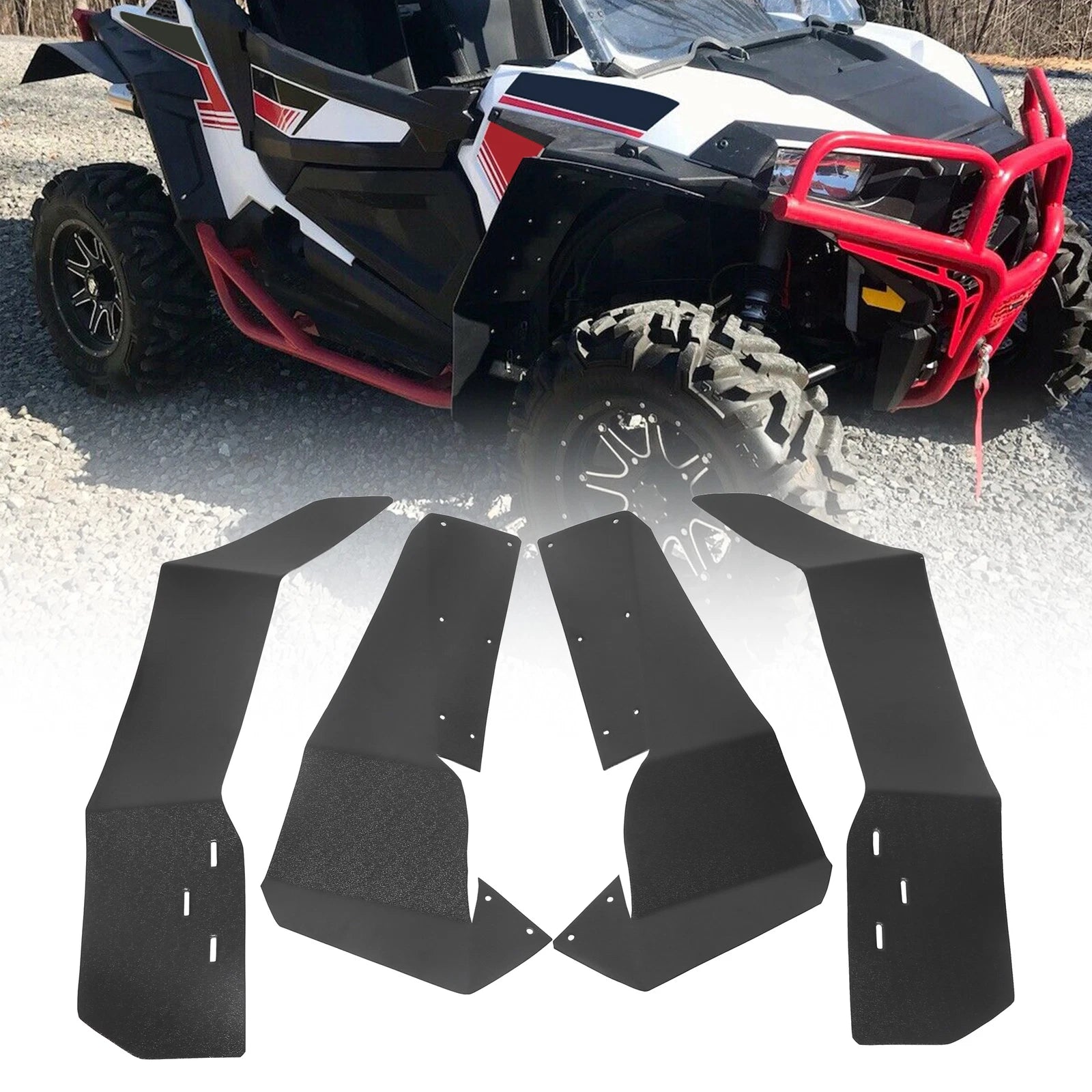 Mud Flaps for Polaris RZR S 900/S 1000/RZR 4 900 (2015–2020)