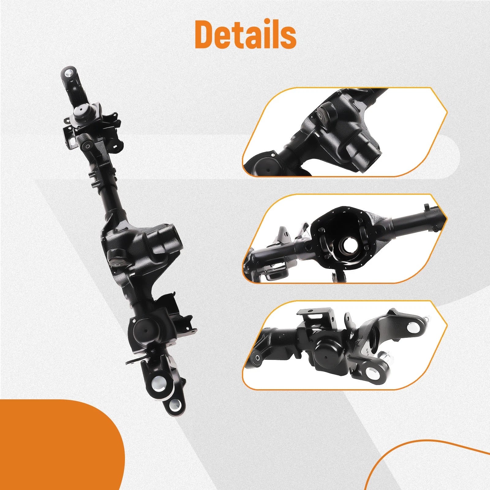 3.45 Gear Ratio Front Axle Housing for Jeep Wrangler (2018–2022)