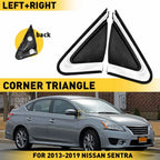 Pair Side Mirror Corner Fender Cover Trim for Nissan Sentra (2013–2019)