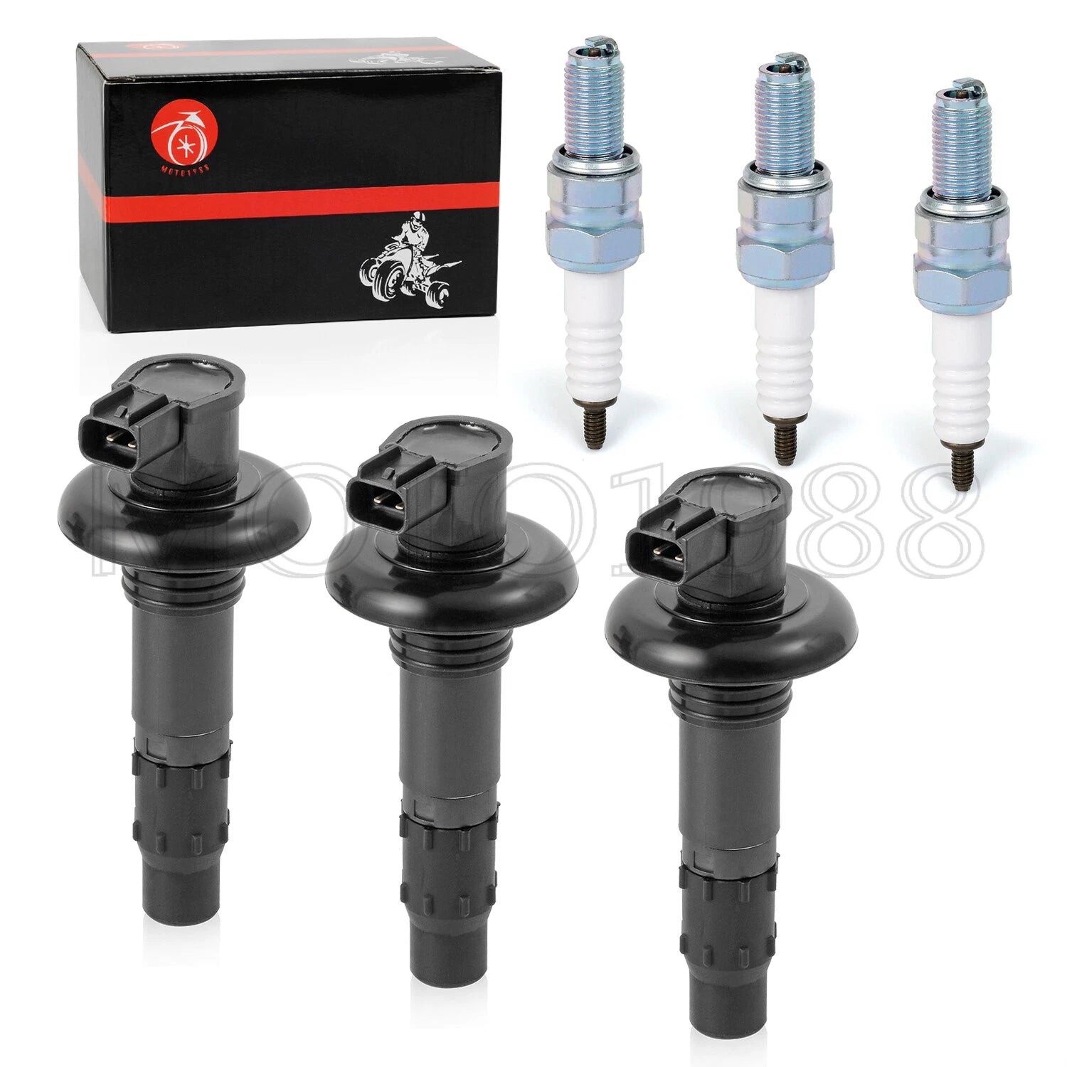 Ignition Coil Spark Plugs for SeaDoo GTX RXT RXP GTI GTS (130-260)