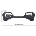Front Bumper Cover for Nissan Rogue (2021–2023) with 4 Sensor Holes