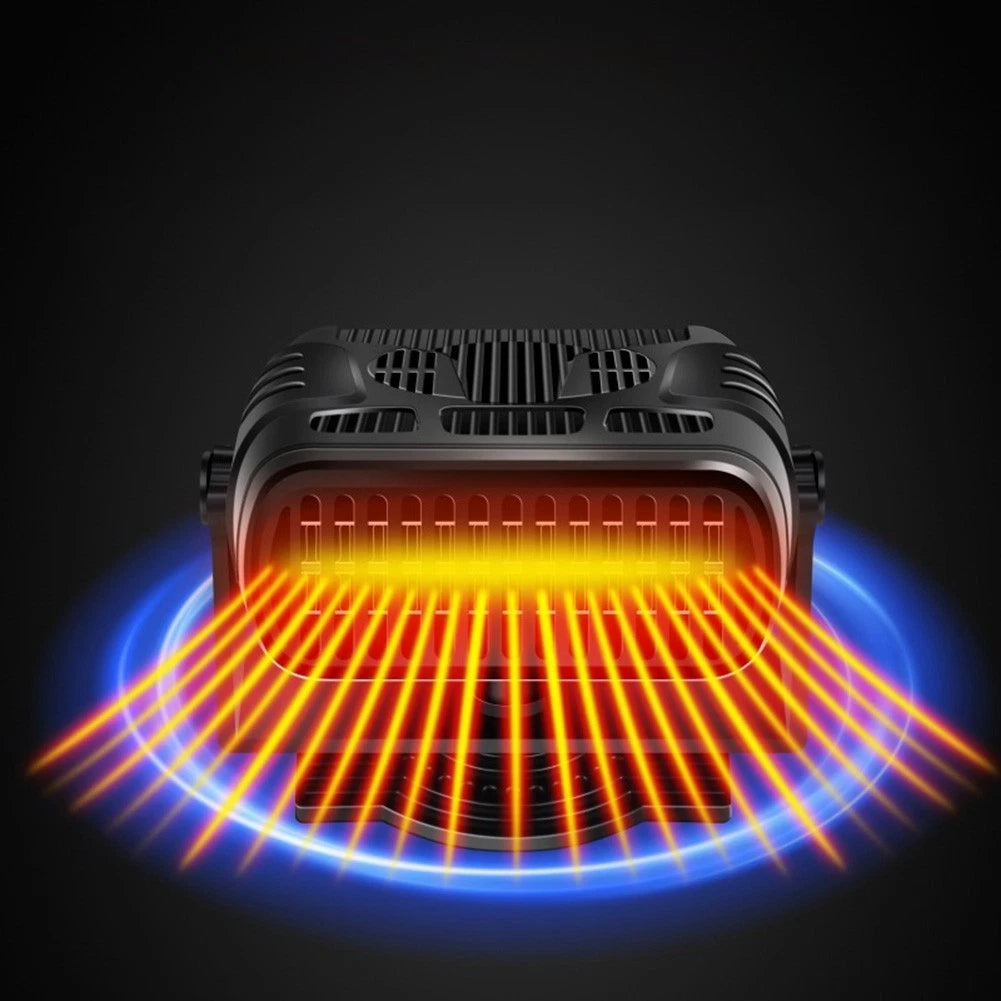 12V Car Heater Fan Defogger for Front Windshield (Universal)