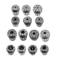 14Pcs ER32 Spring Collet Set for CNC Milling Lathe