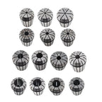 14Pcs ER32 Spring Collet Set for CNC Milling Lathe