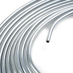 Brake Line Tubing 25 Ft 3/16 OD Copper Nickel with 16 Fittings