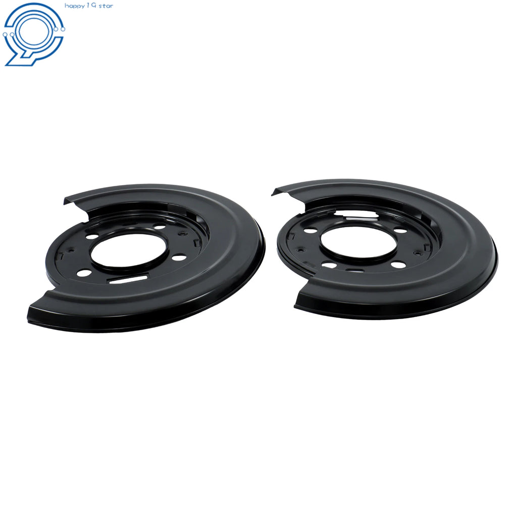 Set of 2 Rear Brake Dust Shields for Ford F-250 (2005–2010)