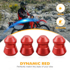 Front Fork Air Valve Cap + Tire Stem Caps for Honda XR650L (1993–2025)