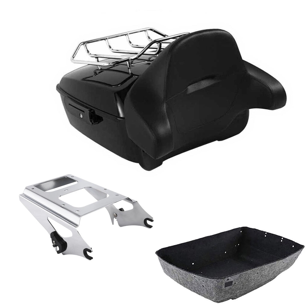 Trunk Luggage Backrest Mounting Rack for Harley Touring (2009–2013)