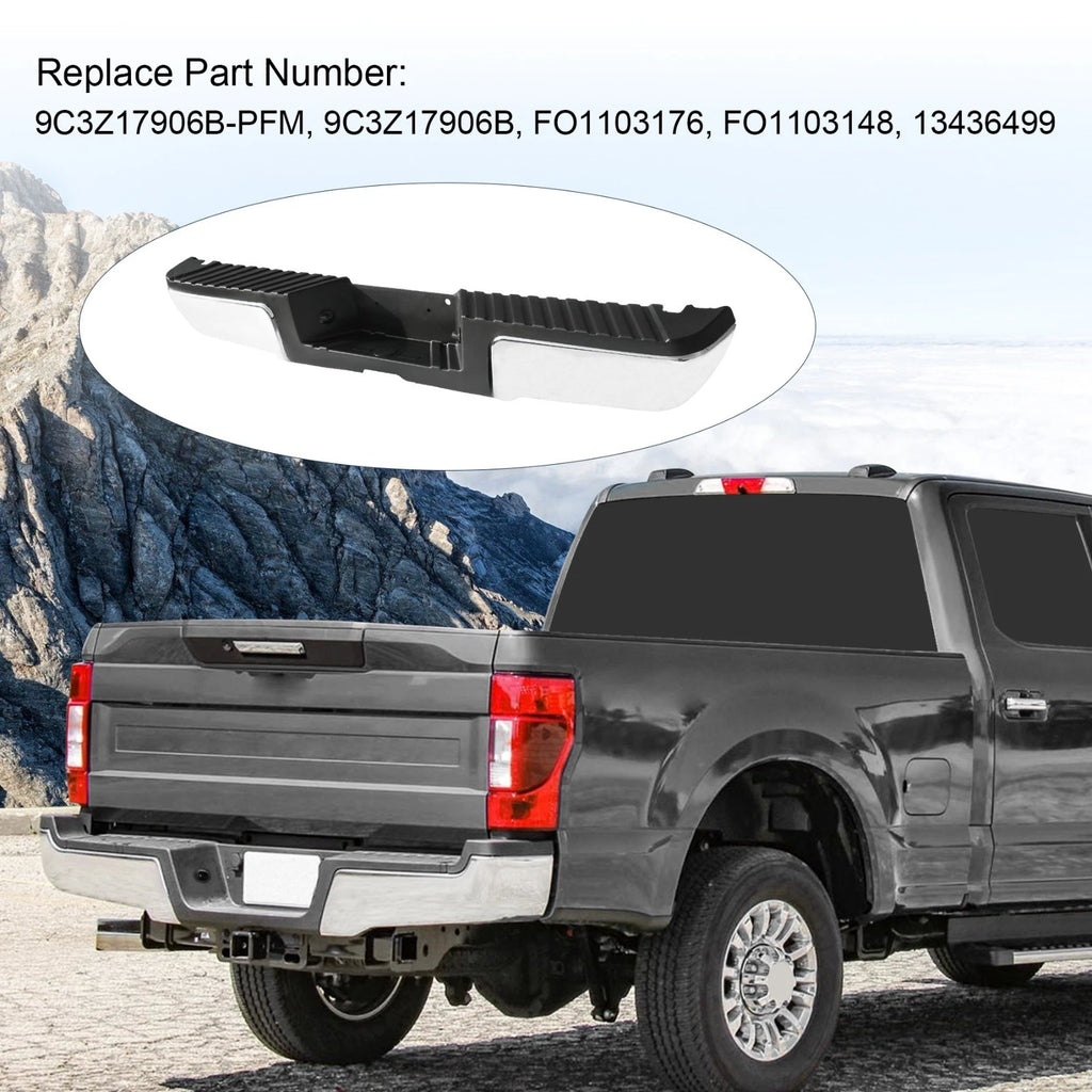 Chrome Rear Step Bumper for Ford F250 Super Duty (2008–2016)